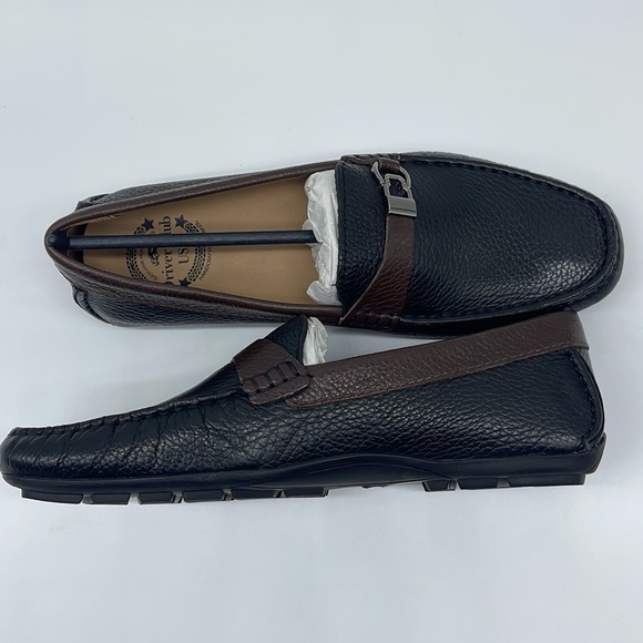 Driver Club USA Men\'s Leather Driving Loafers Made in Brazil with Metal Detail main image 14